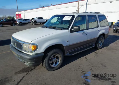 1997 Mercury Mountaineer из США, поврежденный, VIN 4M2DU55P8VUJ15965